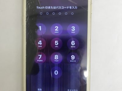 北九州市からiPhone6の液晶不具合修理