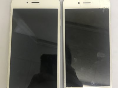 北九州市門司区からiPhone6のガラス割れ修理