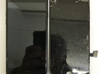 北九州市よりiPhone7の液晶不具合修理