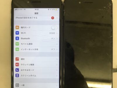 北九州市よりiPhone8の液晶不具合