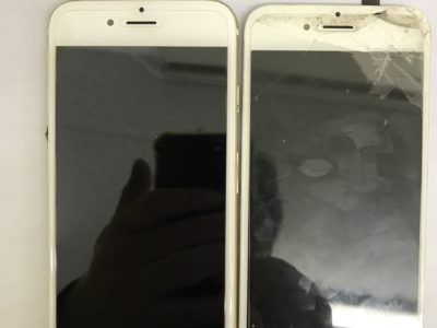 北九州市八幡西区よりiPhone6の液晶不具合