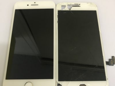 北九州市よりiPhone7のガラス割れ+ガラスコーティング