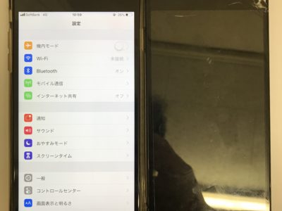 北九州市よりiPhone6Plusの液晶不具合