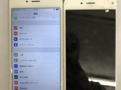 京都郡苅田町よりiPhone6Sの液晶不具合