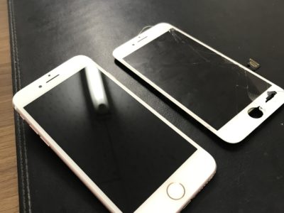 北九州市よりiPhone7の液晶不具合