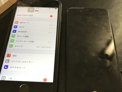 福岡市よりiPhone8の液晶不具合