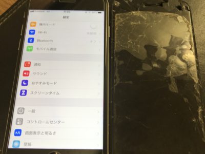 北九州市よりiPhone6の液晶不具合