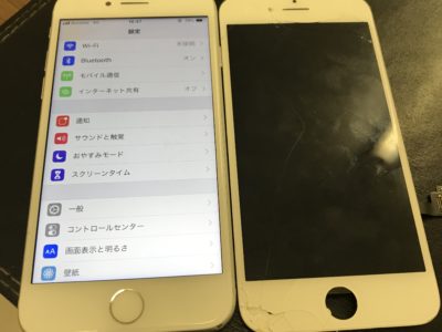 北九州市よりiPhone7の液晶不具合