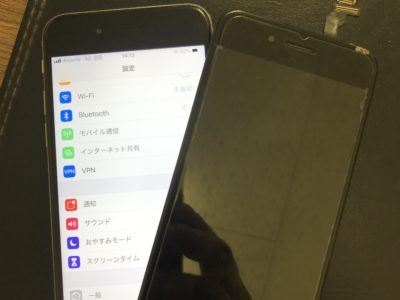 北九州市よりiPhone6のガラス割れ修理