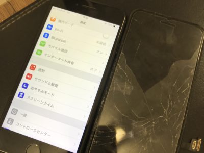 北九州市よりiPhone6Sの液晶不具合