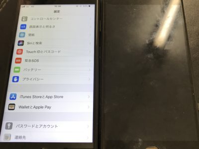 北九州市小倉北区よりiPhone7の水没修理