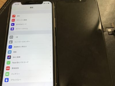 下関市よりiPhoneXの水没修理