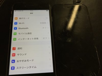 北九州市よりiPhone6Sのパネル交換（軽度破損）