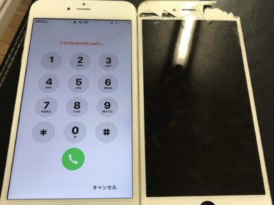 北九州市門司区よりiPhone6Plusの液晶不具合
