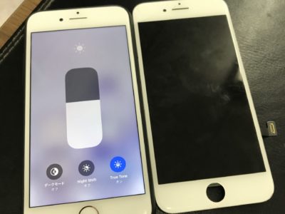 北九州市よりiPhone8のガラス割れ修理（HQパネル）