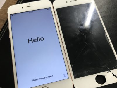 北九州市よりiPhone6Sの液晶不具合