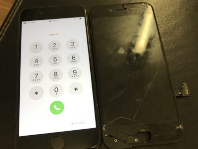 北九州市門司区よりiPhone7の液晶不具合