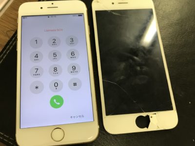 北九州市よりiPhone6の液晶不具合