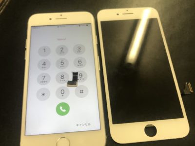 北九州市よりiPhone7の液晶不具合