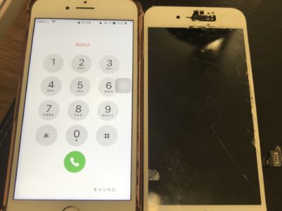 北九州市よりiPhone7の液晶不具合
