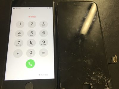 北九州市よりiPhone7の液晶不具合