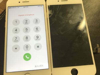 北九州市門司区よりiPhone7の液晶不具合