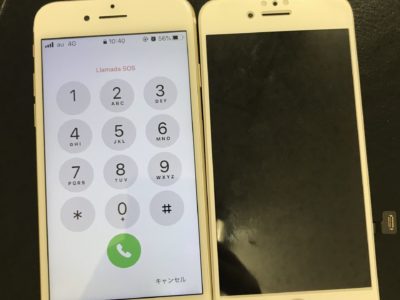 北九州市よりiPhone7の液晶不具合