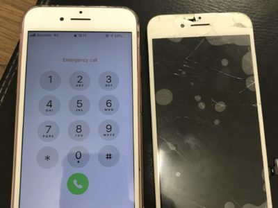 北九州市よりiPhone7の液晶不具合