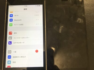 北九州市よりiPhoneSEの液晶不具合