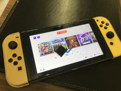 北九州市より任天堂switchのアナログスティック交換