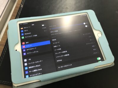 北九州市よりiPadmini4のバッテリー交換