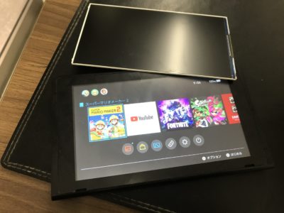 任天堂Switchの液晶不具合