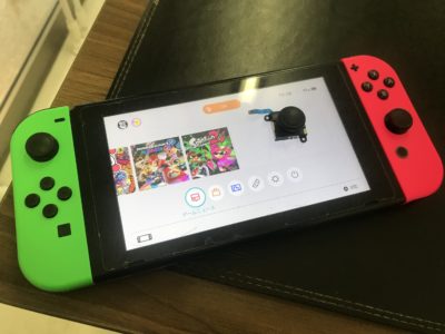 北九州市より任天堂Switchのアナログスティック交換