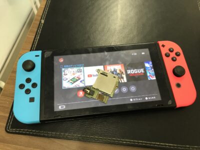 北九州市より任天堂Switchのゲームカードスロット交換