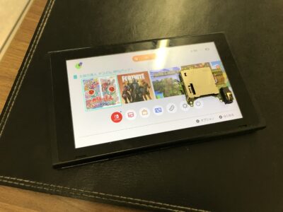 北九州市より任天堂Switchのゲームカードスロット交換