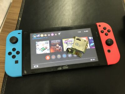 北九州市より任天堂Switchのゲームカードスロット交換