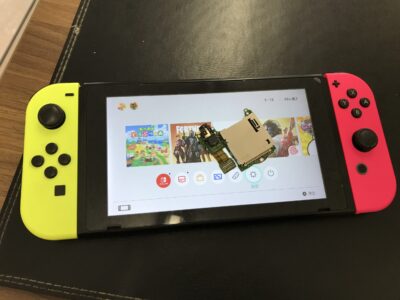 北九州市より任天堂Switchのゲームカードスロット交換