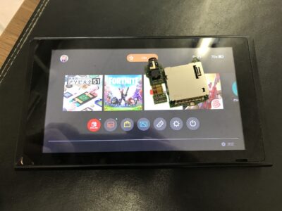 北九州市より任天堂Switchのゲームカードスロット交換