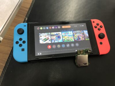 北九州市より任天堂Switchのゲームカードスロット交換