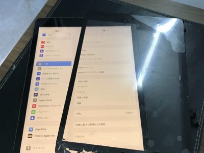 北九州市よりiPad7のガラス割れ修理