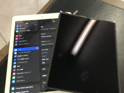 苅田町よりiPad6の液晶不具合