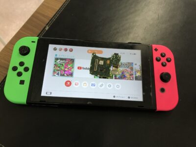 北九州市より任天堂Switchのゲームカードスロット交換