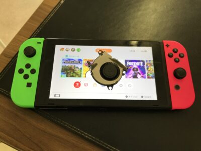 北九州市より任天堂Switchの冷却ファン交換