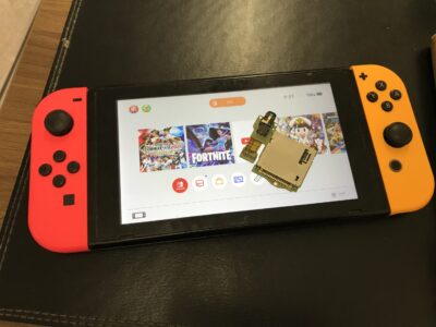 北九州市より任天堂Switchのゲームカードスロット交換