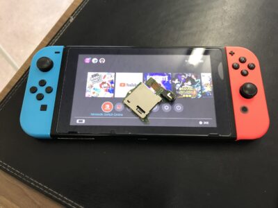 北九州市より任天堂Switchのゲームカードスロット交換