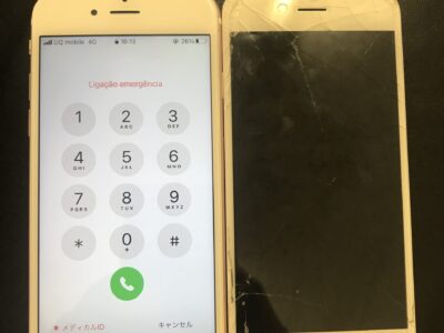 北九州市よりiPhone6Sの液晶不具合