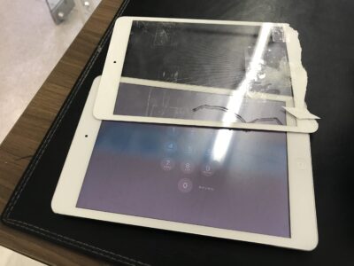 北九州よりiPadmini2のガラス割れ修理