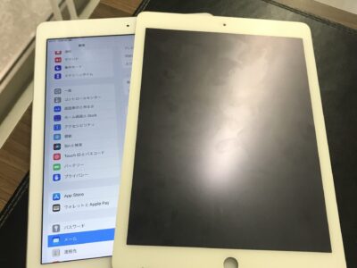 北九州よりiPadAir2の液晶不具合