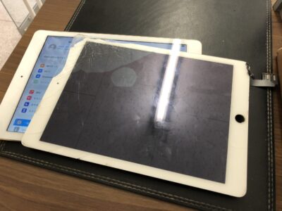 北九州市よりiPadAir2のガラス割れ修理