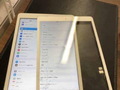 北九州市よりiPad7のガラス割れ修理